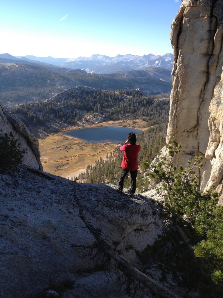 Fall view over Yosemite